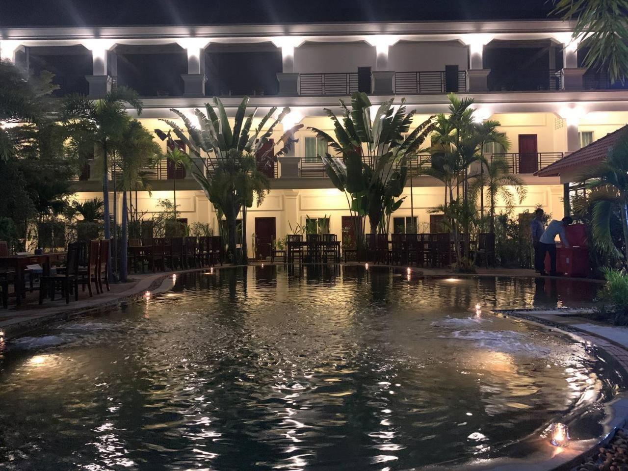 Hotel Lucky Garden Boutique Siem Reap Esterno foto