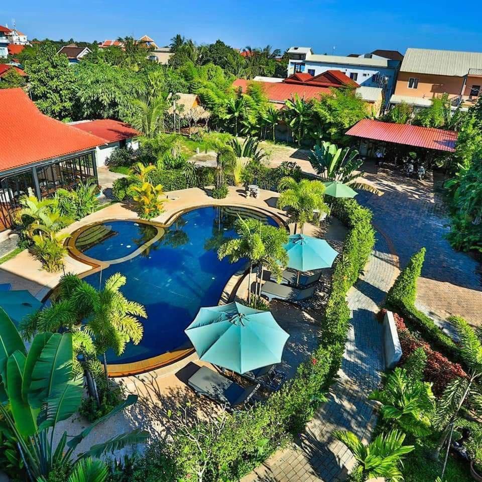 Hotel Lucky Garden Boutique Siem Reap Esterno foto